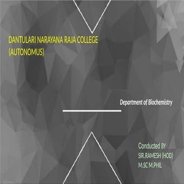 GENETIC  ENGINEERING   BIOCHEMISTRY.pptx