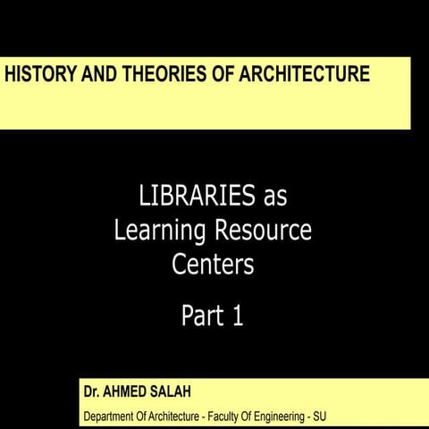 Comprehensive Overview of Library Architecture: History, Design, and ...