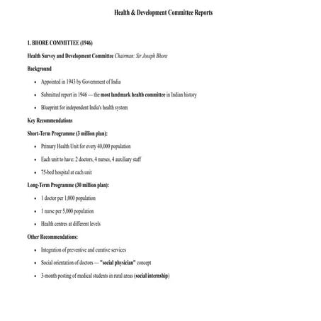 Health committees ppt | PPTX