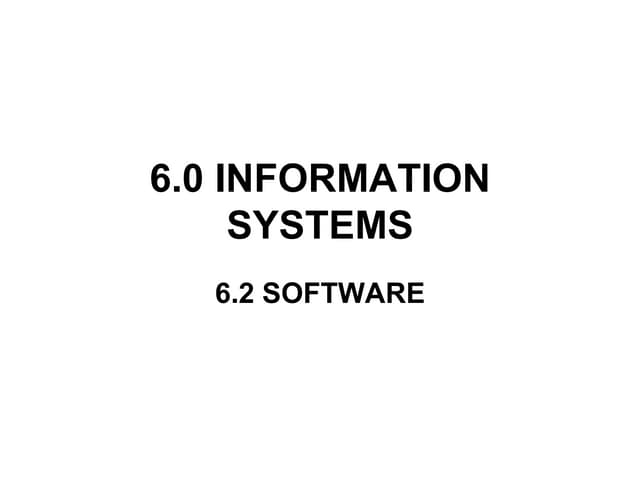 6.2 software