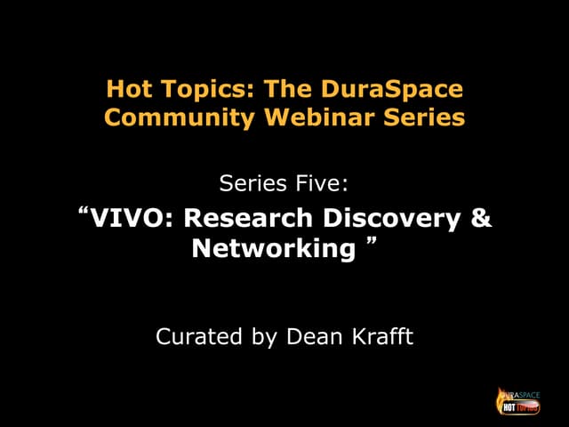 6-4-13 VIVO Case Studies Presentation Slides