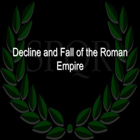 6.4   decline of the roman empire