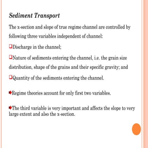 Sediment Transport