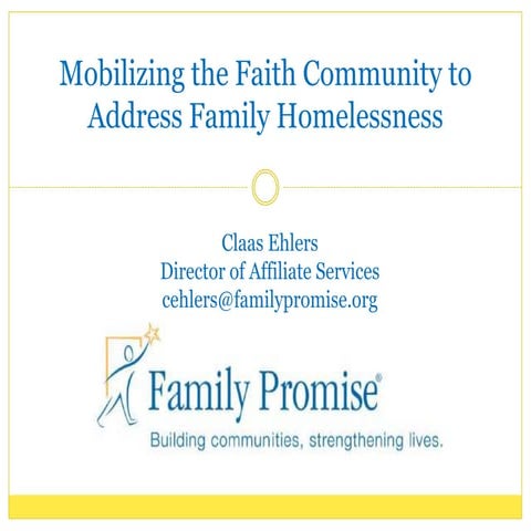 6.5 The Role of Faith Based Providers