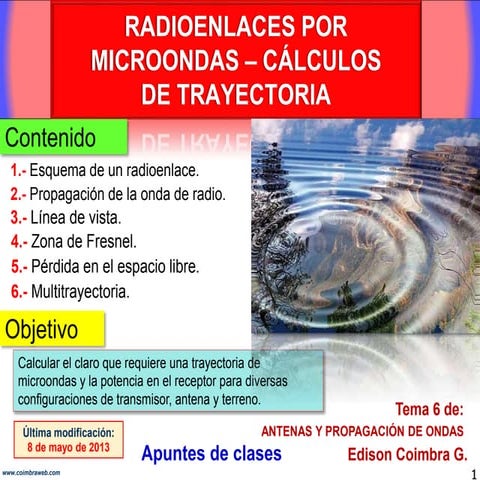 calculos de radioenlaces