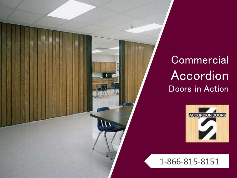 Commercial Accordion Doors in Action
