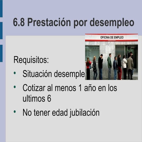 6 8 prestacion desempleo