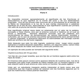 Clase 6- Conceptos-hebraicos-davar-...