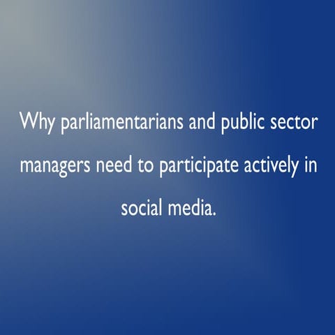 Public Sphere: Gov 2.0 - Des Walsh