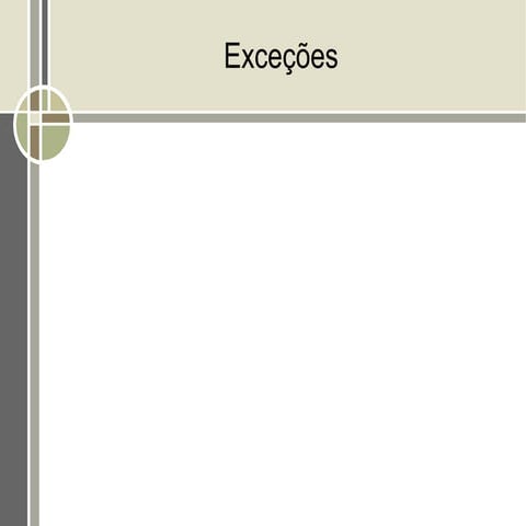 6 excecoes