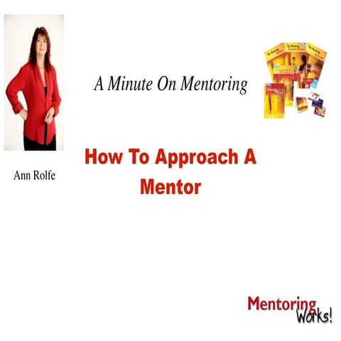 6  How To Approach A Mentor