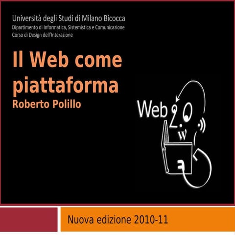 6. Il Web come piattaforma