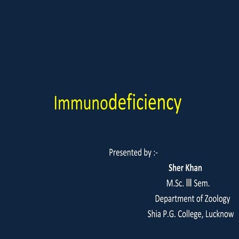 immunodeficiency