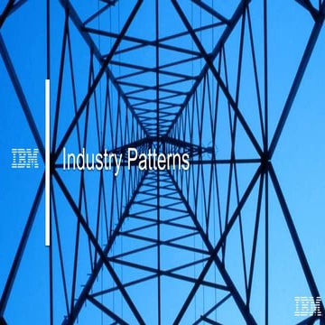 6 industry patterns PPT