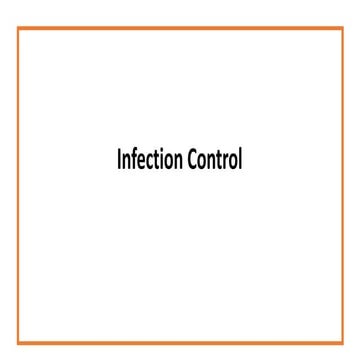 6 infection control