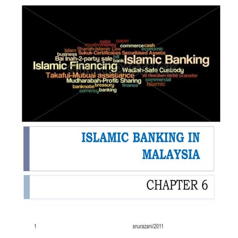 chpter 6  islamic banking 1