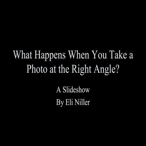 What happens when you take a photo at a right angle? | PDF