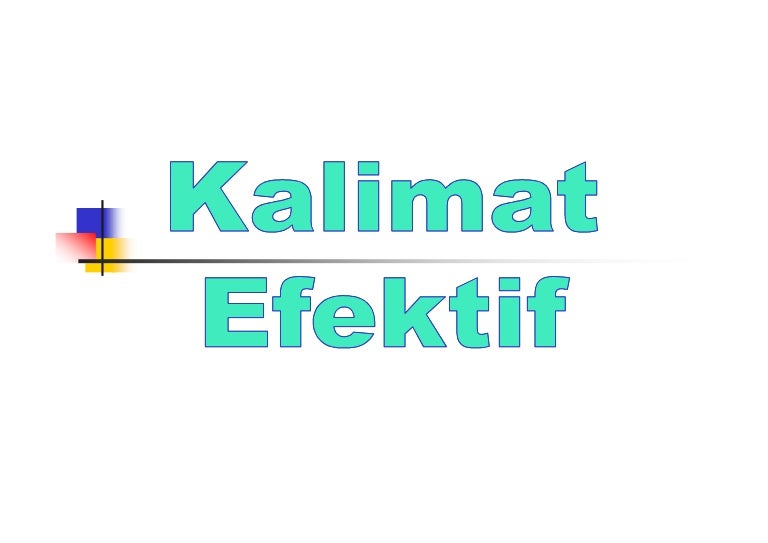 Kalimat Efektif 2 Kalimat Efektif 2