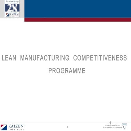lean manufacturing