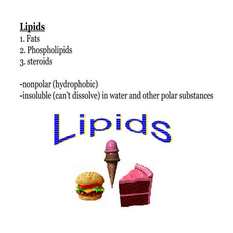 Lipids
