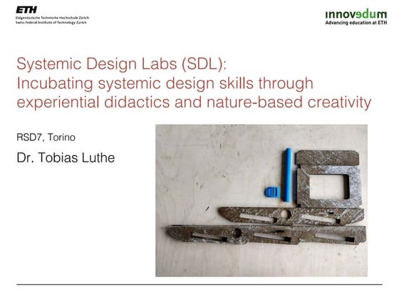 Give me the place to stand: Leverage analysis in systemic design | PPT