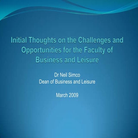 UHI Millennium Institute, Arts, Humanities and Business - Faculty Vision (2009) [original: Neil Simco]
