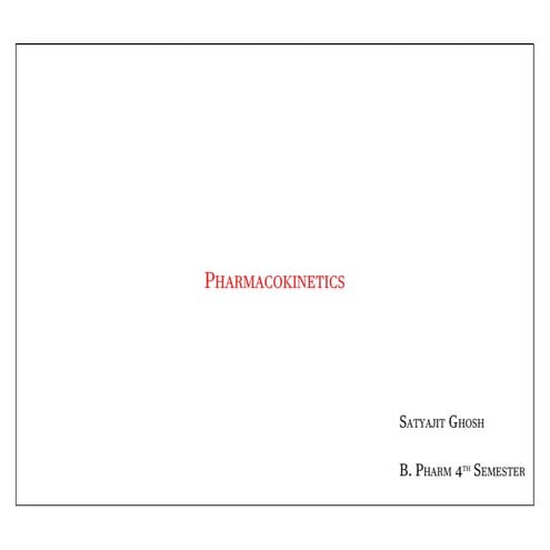 Pharmacokinetics (ADME)