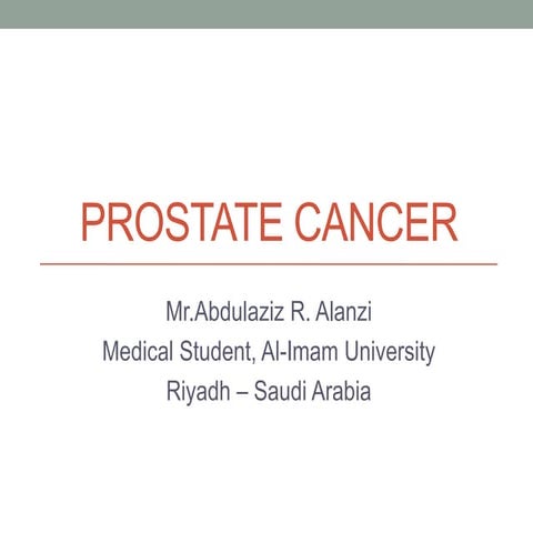 Prostate Cancer