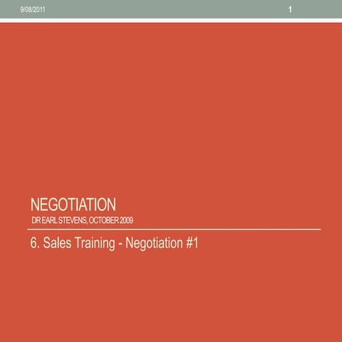 6. sales training   negotiation 1