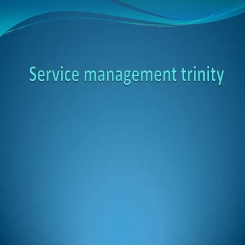 6. service strategy