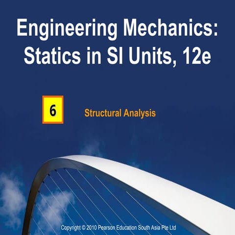 Trusses - engineeing mechanics | PPTX