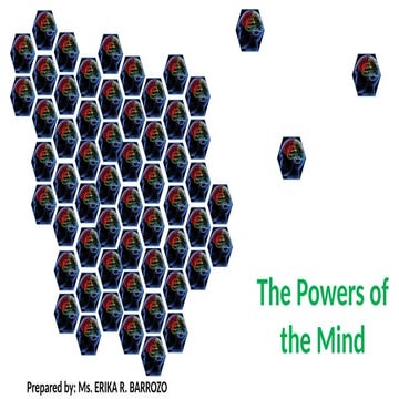 UNIT II The Powers of the Mind- Per.dev.pptx