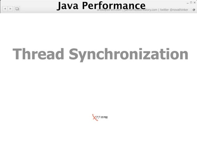 6장 Thread Synchronization