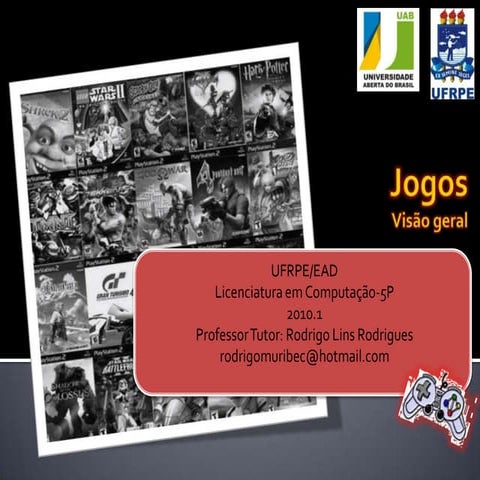 Introdução sobre desenvolvimento de games