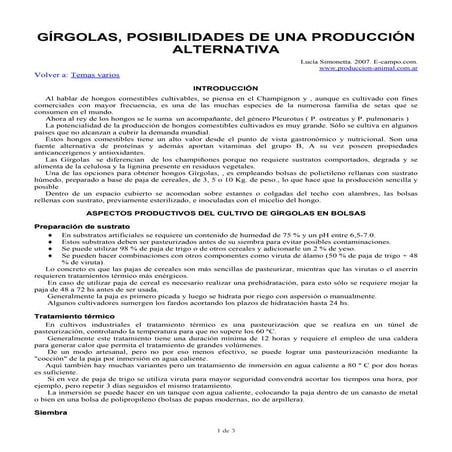 HONGOS COMESTIBLES LUIS GUILLON