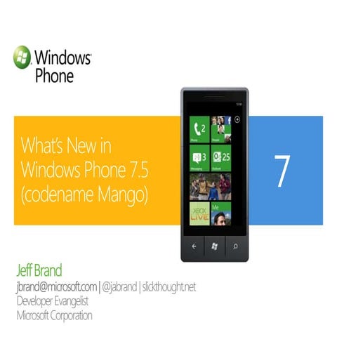 What's New in Windows Phone "Mango"