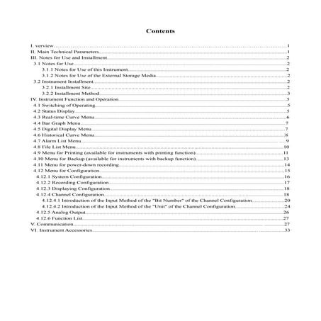 6000C Universal input of color paperless recorder