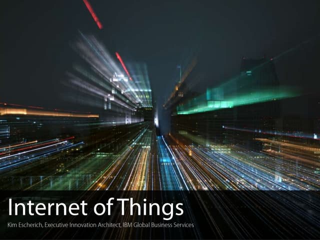 600 minutes: Internet of Things