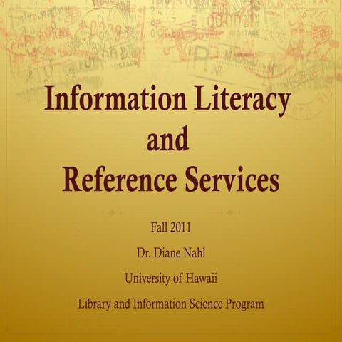 601 Session 14-Information Literacy