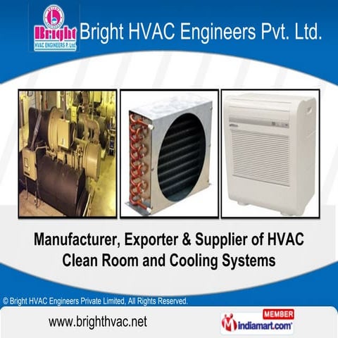 HVAC & Clean Room System by Bright HVAC Engineers Private Limited Mumbai