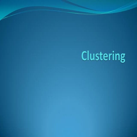 6015 15 clustering