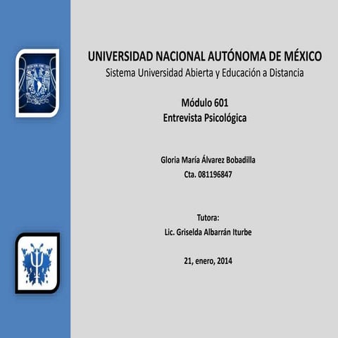 601 alvarez  entevista