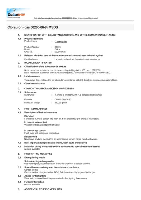 polysorbate 60 msds material safety data sheet | PDF