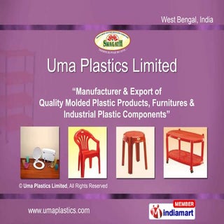 Plastic Chairs & Tables by Uma Plas...