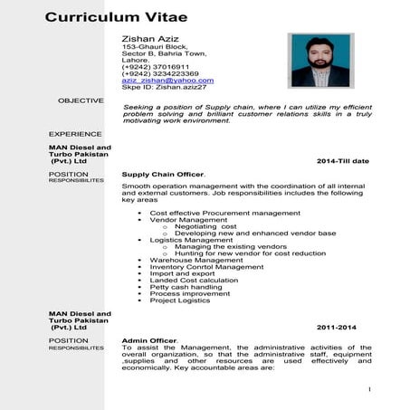 Arif CV | PDF