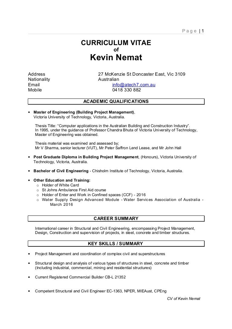 How to write a curriculum vitae picture