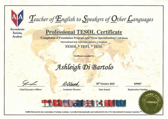 Advanced TESOL Diploma | PDF