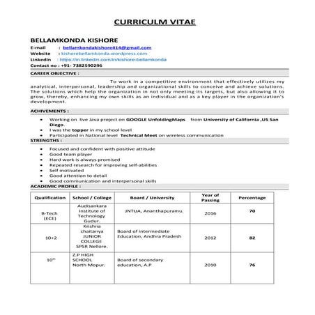 RAJESH KUMAR YADAV ...RESUME.. | DOC