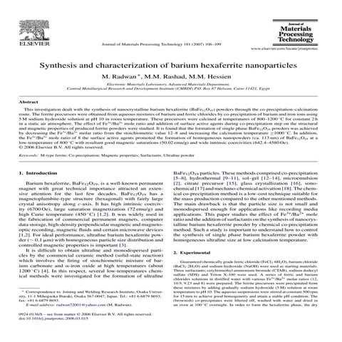 Surface Modification of Nano-Hydroxyapatite by Coating Stearic Acid | PDF
