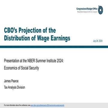 An Overview of CBO’s Microsimulation Tax Model | PDF